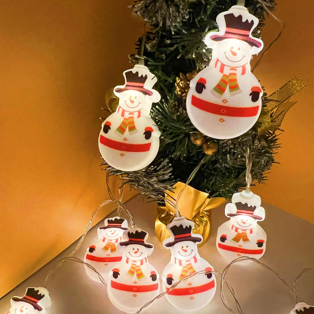 LED Christmas string lights with remote control
