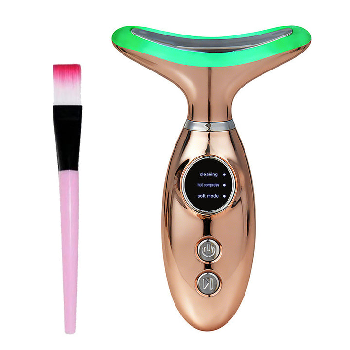 Electric neck and facial massager