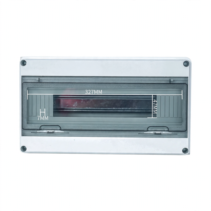Distribution box for electrical installation, 2–16 circuits