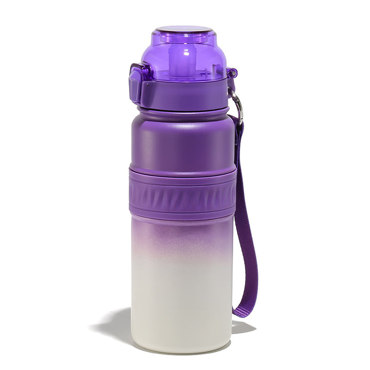 Stainless Steel Drinking Cup with Aroma Ring, 700 ml