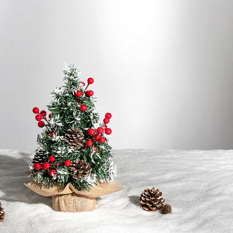 Mini Christmas tree, PVC, table decoration