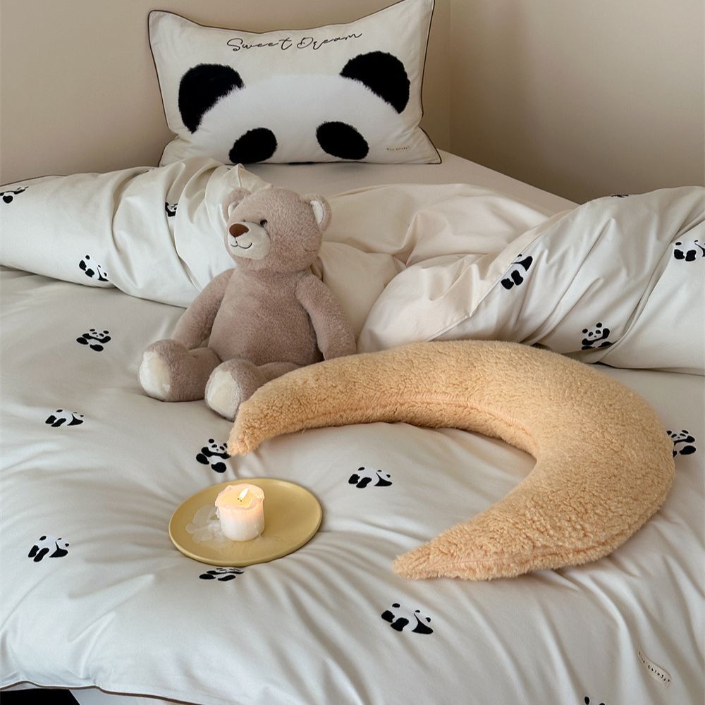 Bedding set made of brushed cotton, cartoon design