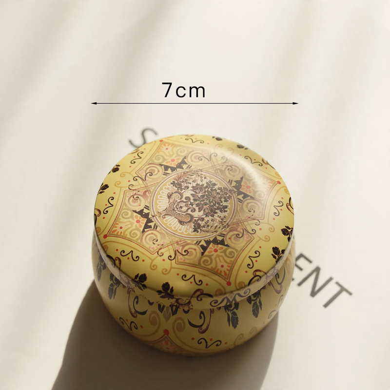Rotatable lantern made of iron, 7.5 cm
