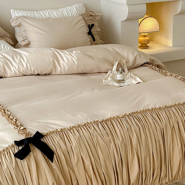 Cotton bedding set, French princess style