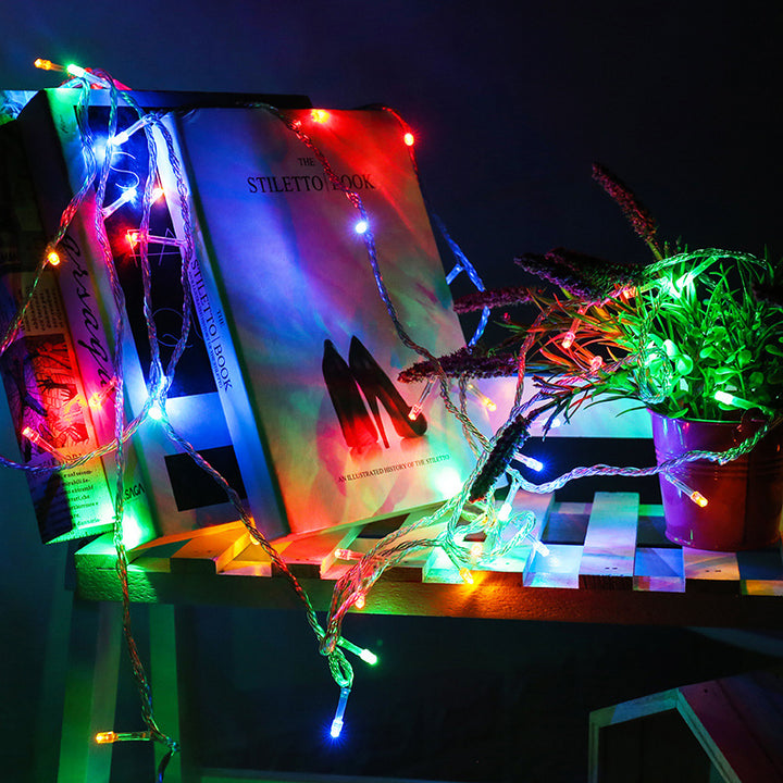 LED string lights for festive decoration