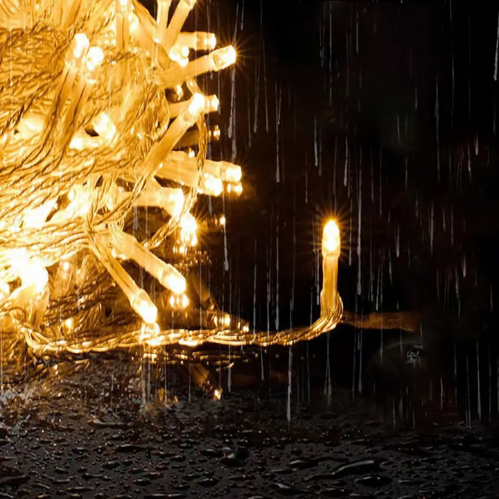LED string lights for festive decoration