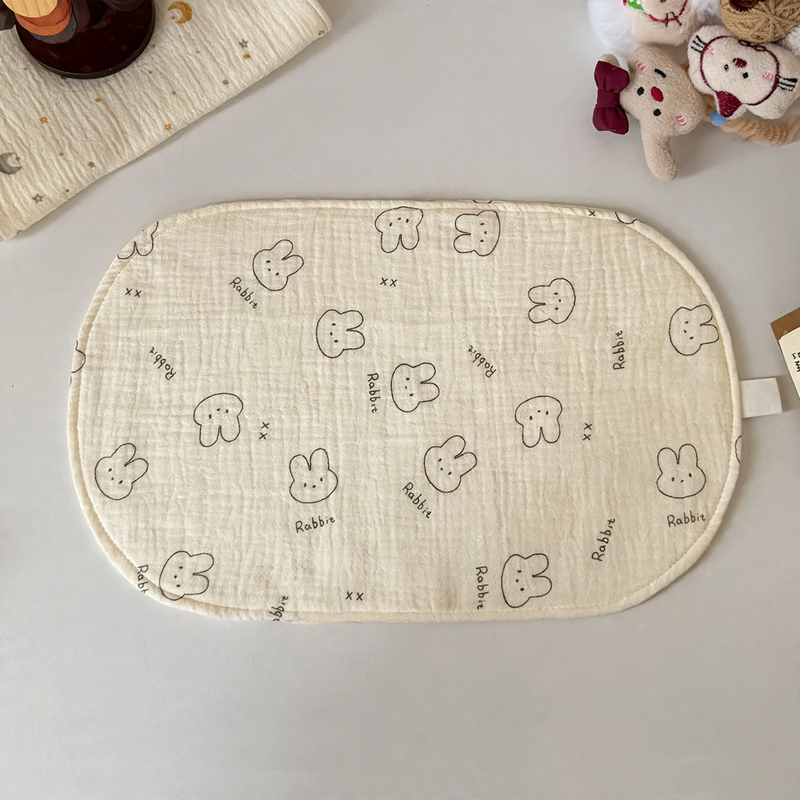 Cotton gauze pillow for newborns, 23×38 cm