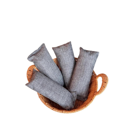 Versatile bamboo charcoal bag for moisture and odor absorption