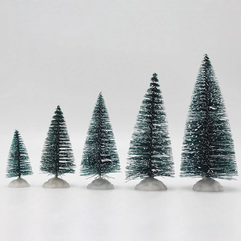 Mini Christmas tree with snow effect for table decoration