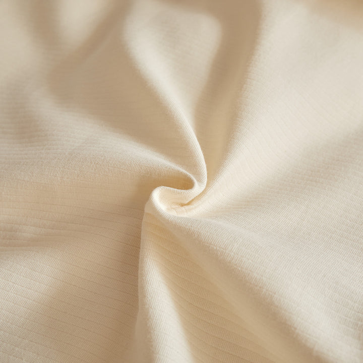 Cotton bedding set, brushed with jacquard structure