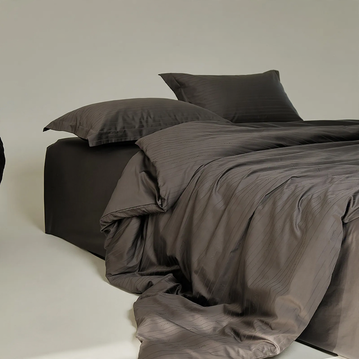 Bedding set made of long-staple cotton, 4-piece