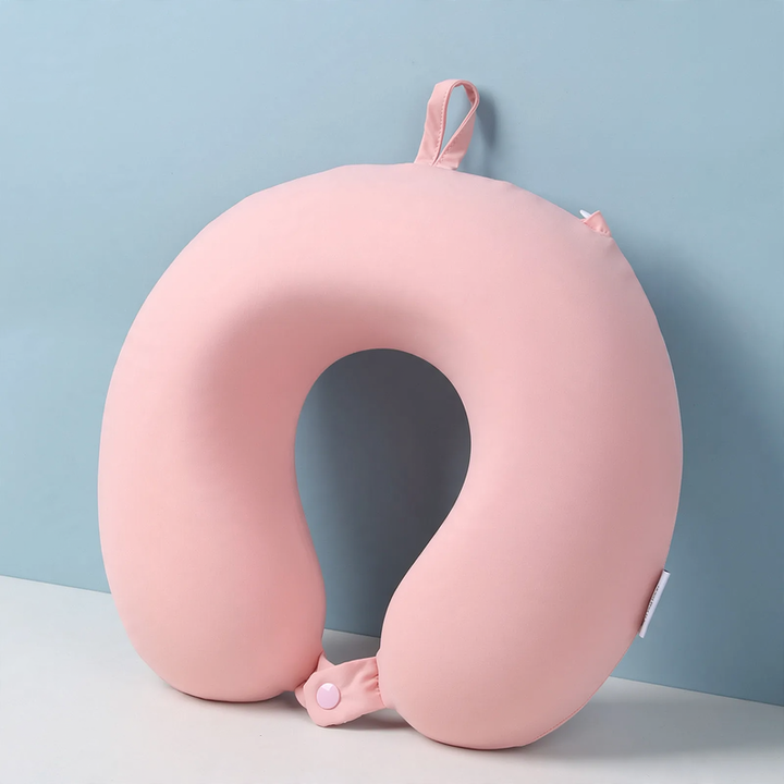 Memory-Foam U-Pillow with Cooling Effect
