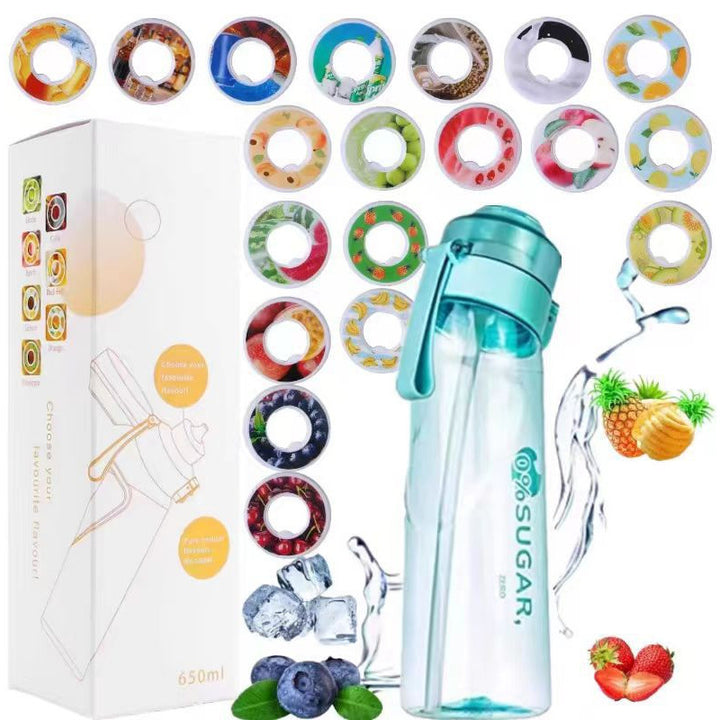 Tritan sports bottle with flavor rings, 650 ml