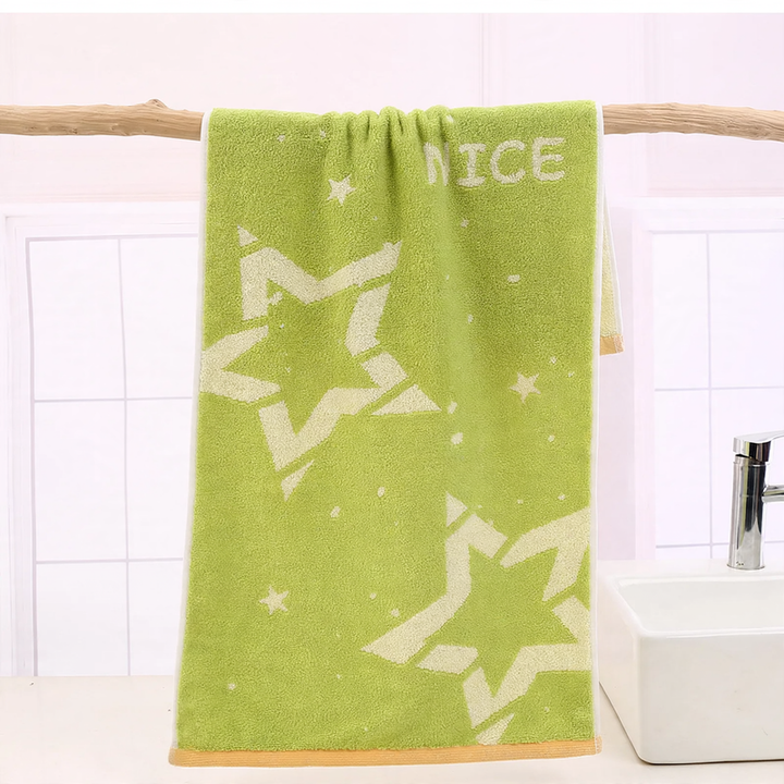 Cotton face cloth, highly absorbent