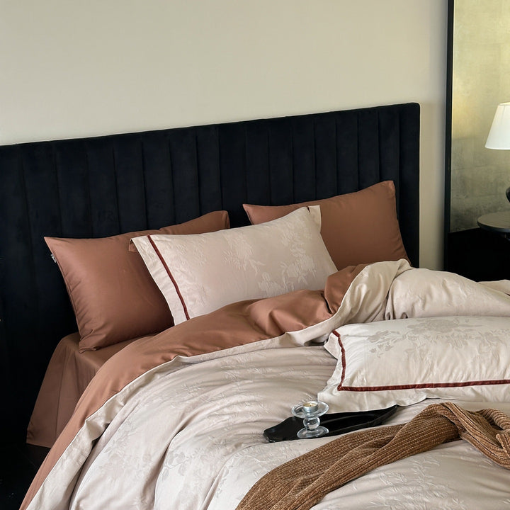 Long staple cotton bedding, 100s, Jacquard