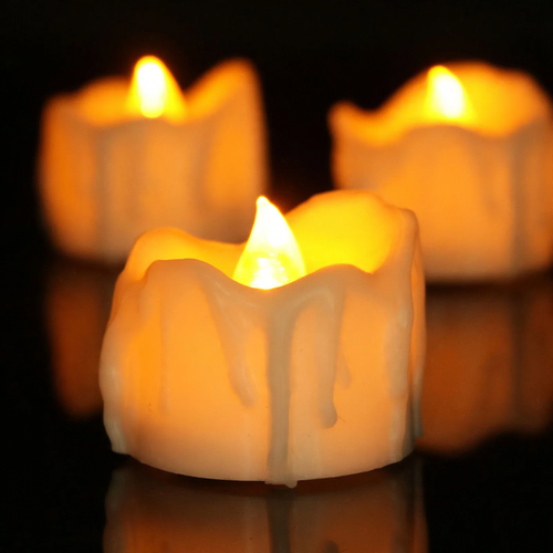 LED Real Wax Look Candle with Remote Control and Timer