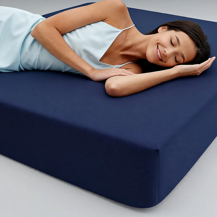 Fitted sheet set with pillowcases