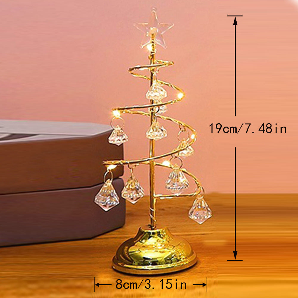 Decorative LED Christmas Tree Light made of Acrylic