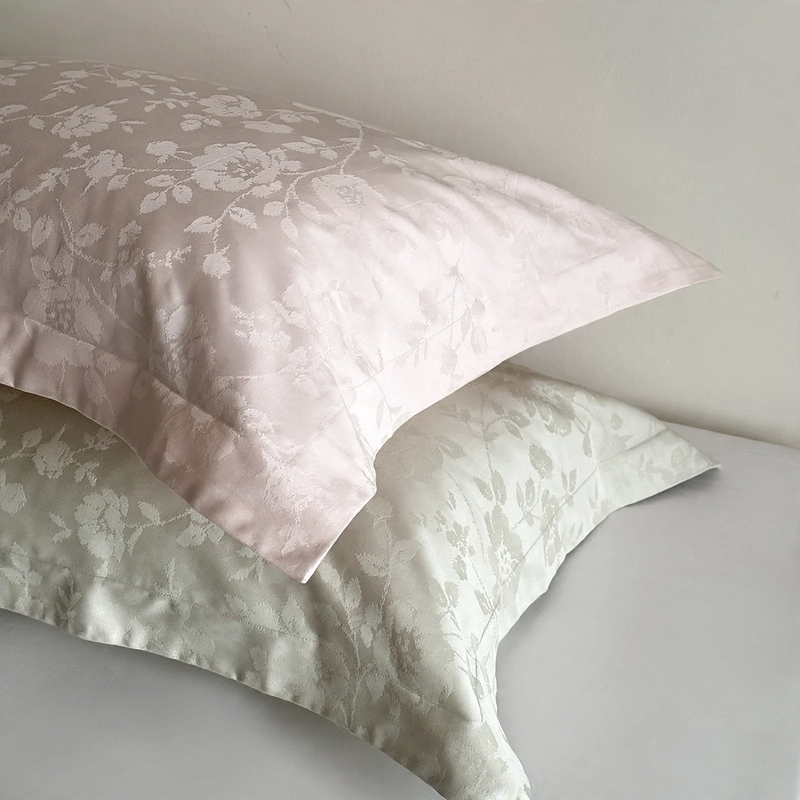 Pillowcase made of long-staple cotton, jacquard, 48×74 cm