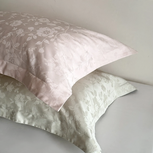 Pillowcase made of long-staple cotton, jacquard, 48×74 cm