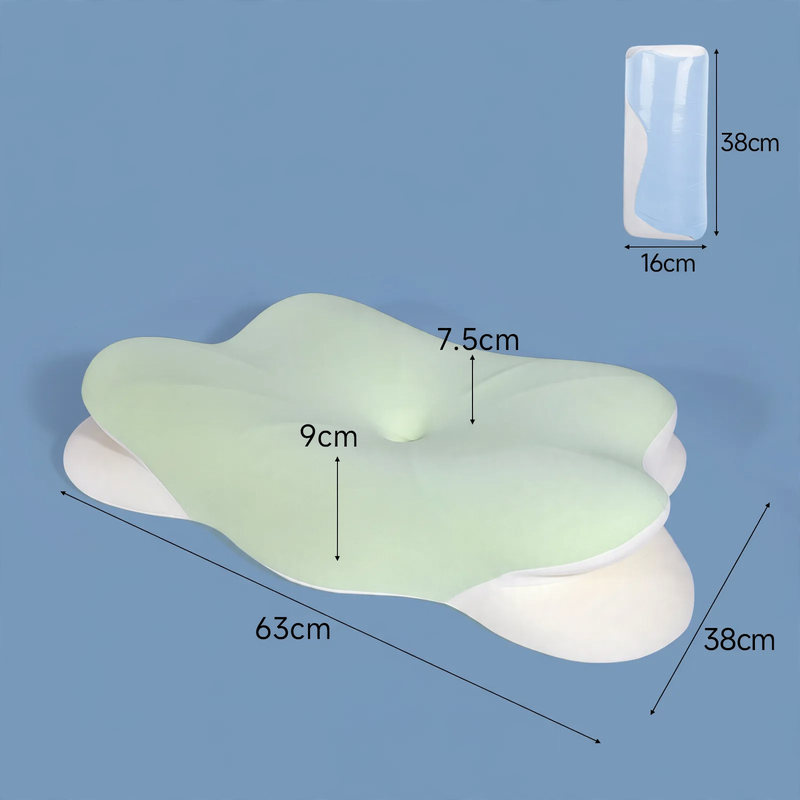 Butterfly-shaped memory foam pillow MJ8226