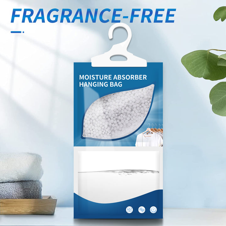 Dehumidification bag and box for household and wardrobes