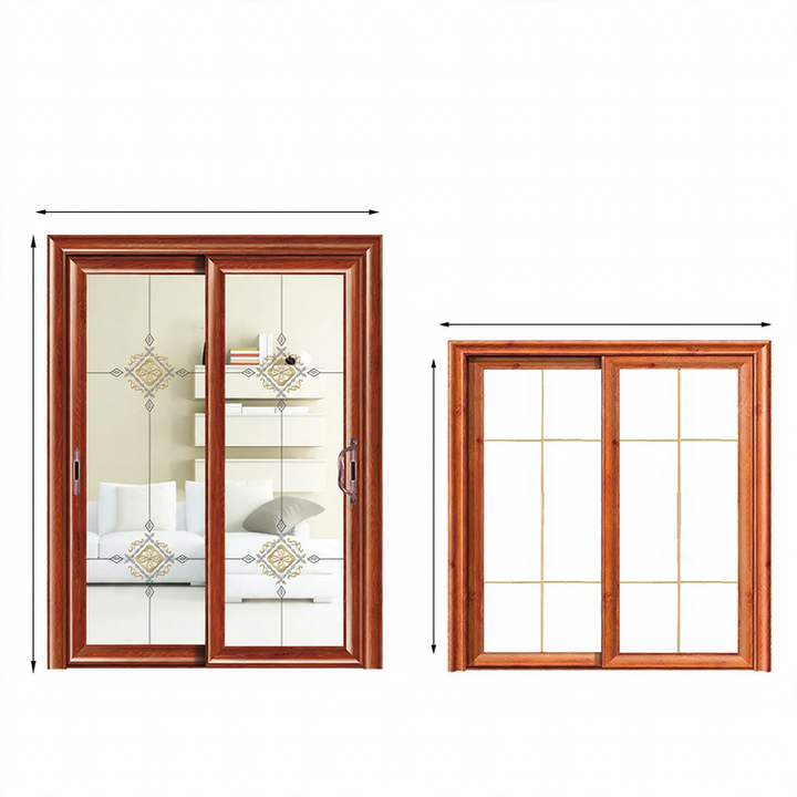 U-profile window seal for sliding windows and casement windows