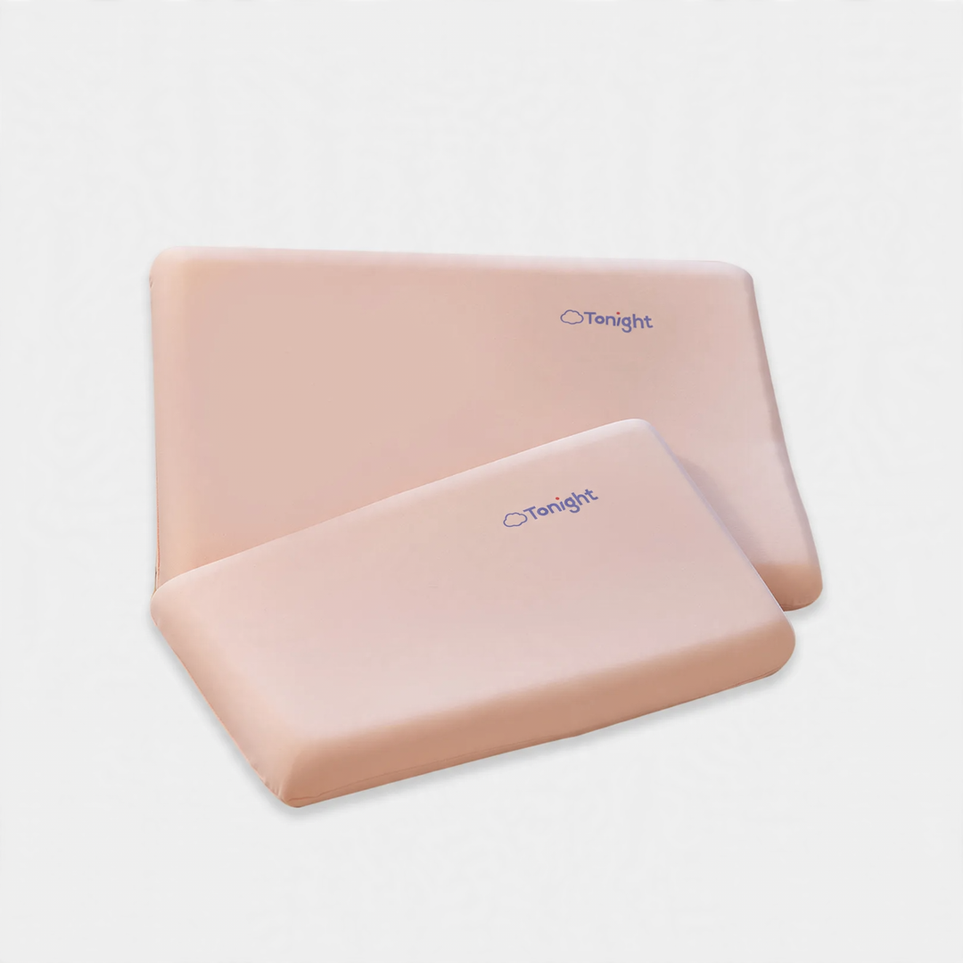 Memory foam neck support pillow
