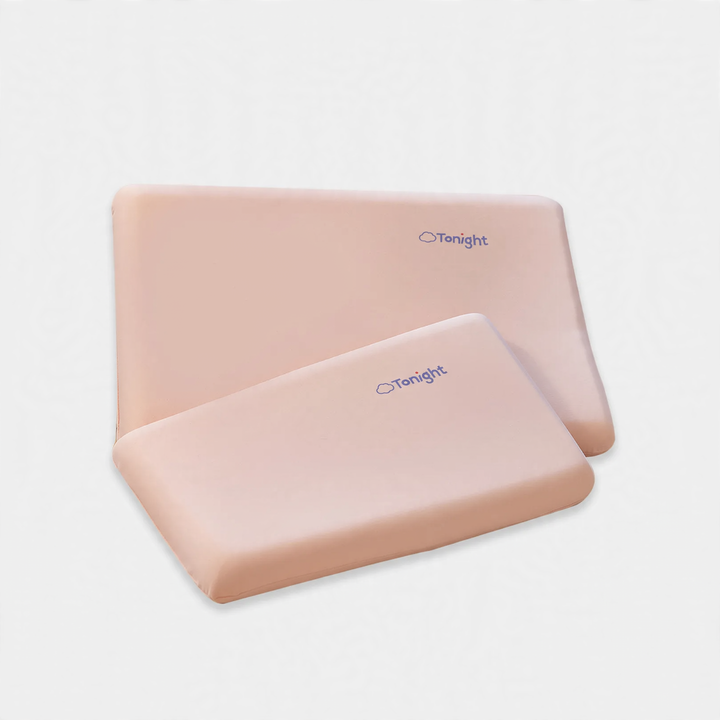 Memory foam neck support pillow