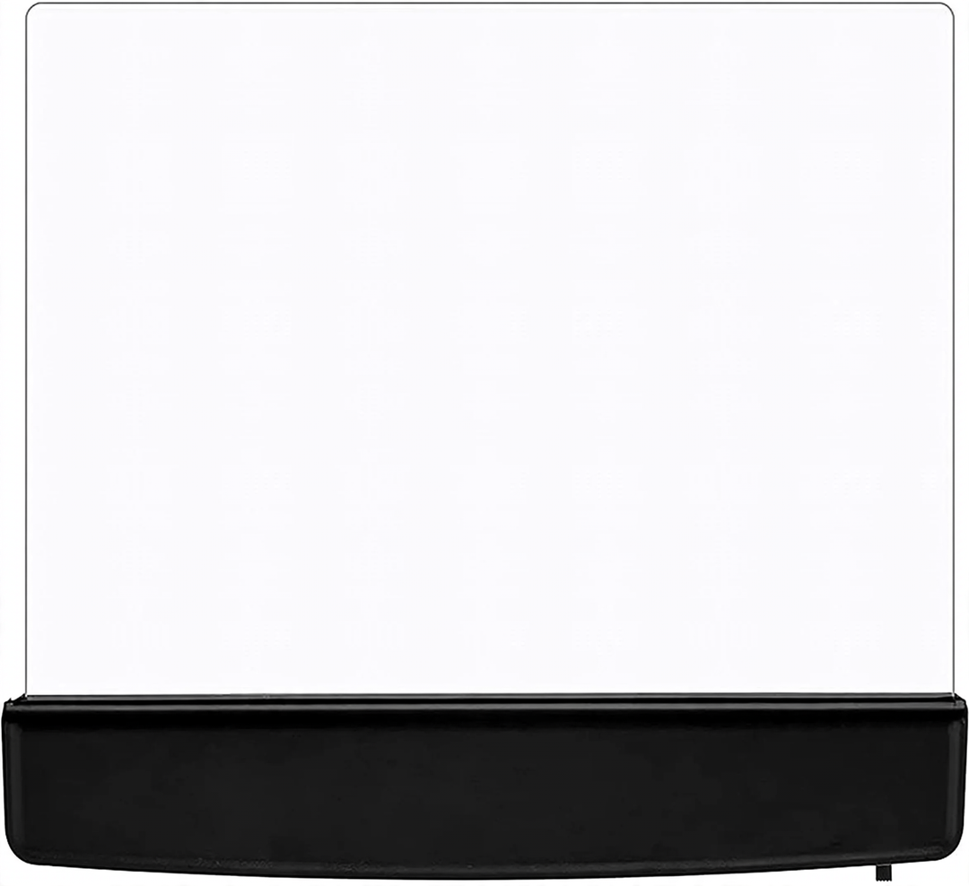 LED flat reading light for relaxed reading