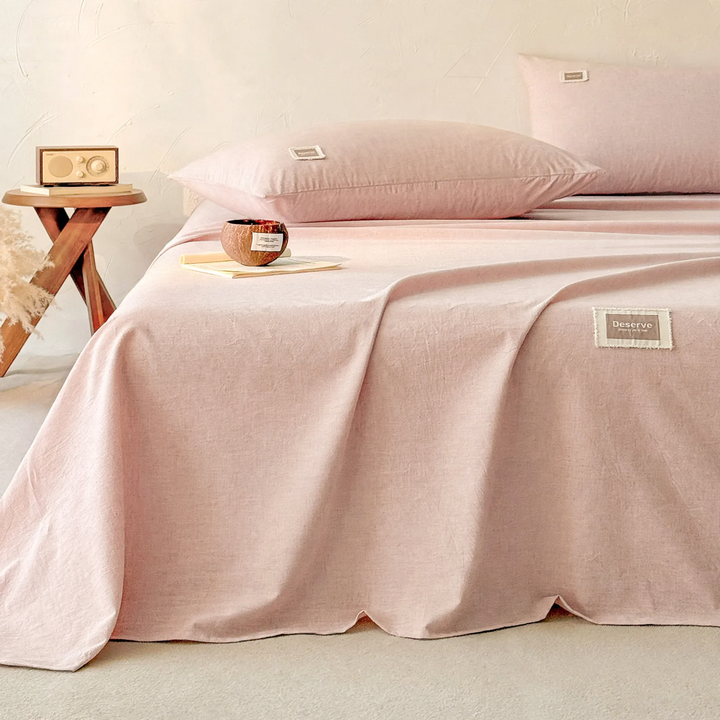 Cotton-Linen Bedding, Individual Pieces and Sets