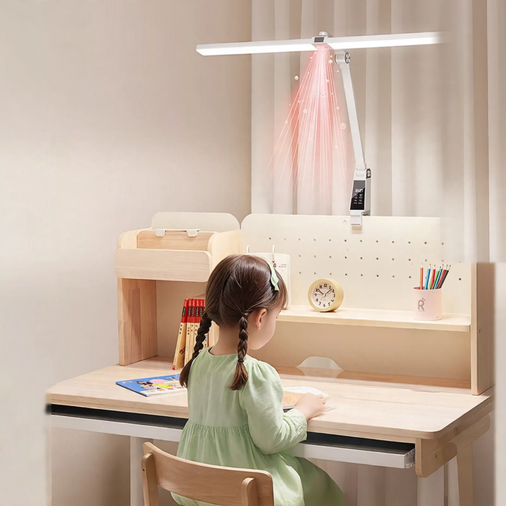 LED clamp lamp, full color, eye-friendly