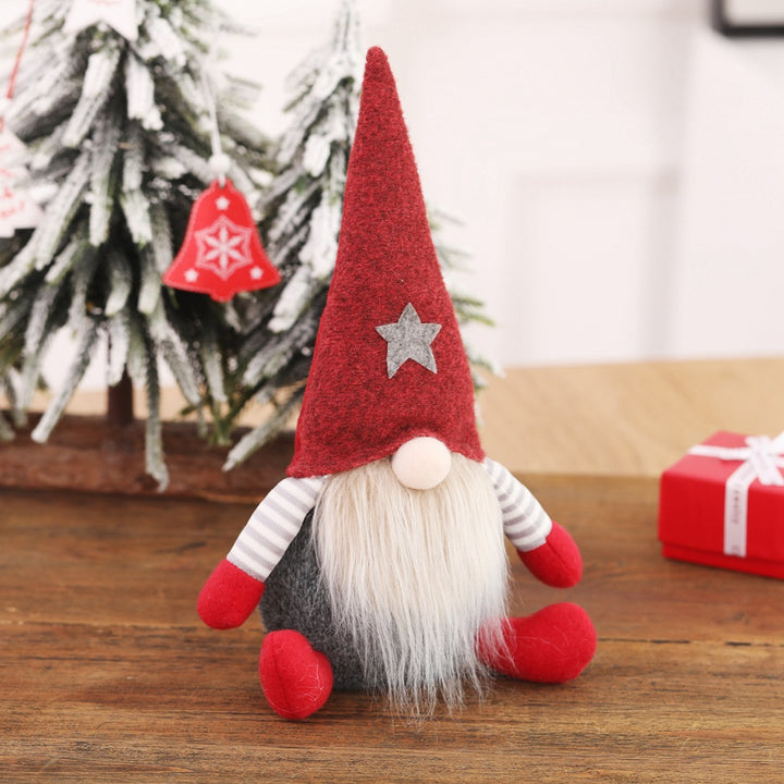 Decorative elf figure made of fabric
