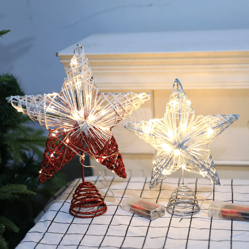Christmas Tree Top Star with LED Lighting