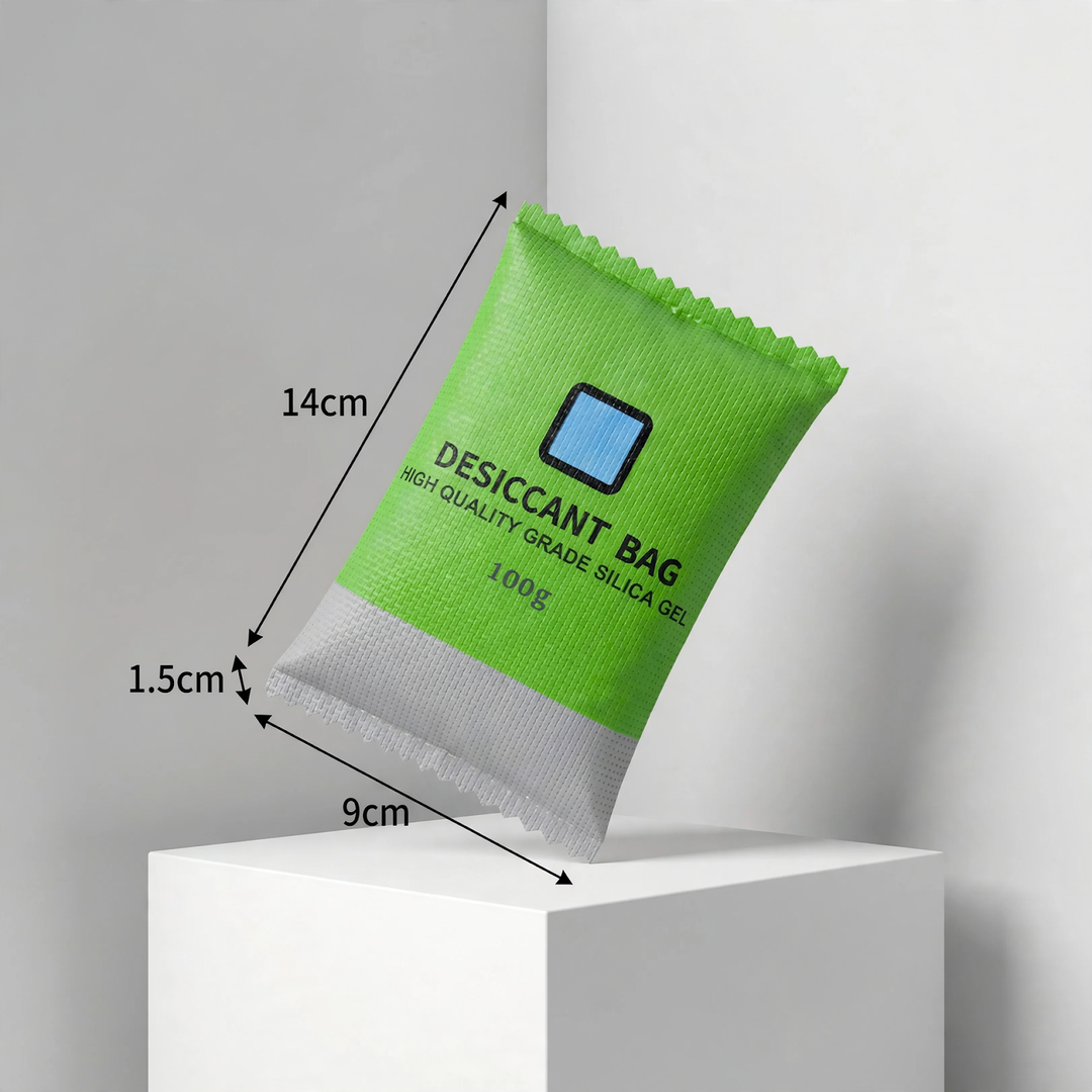 Reusable silicone desiccant, color changing