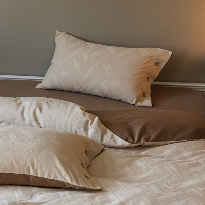 Cotton bedding, 100s, jacquard, geometric