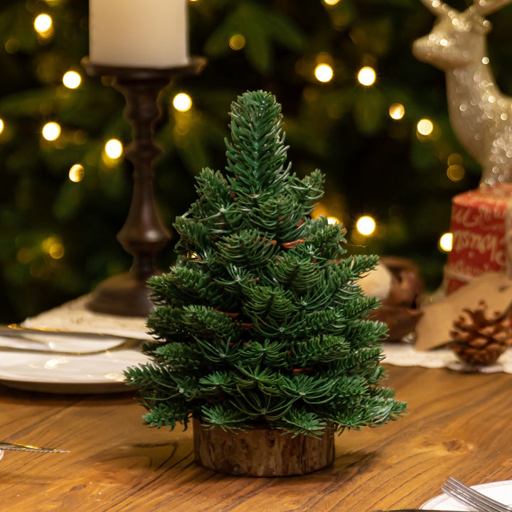 Mini Christmas tree made of PE, 20/25 cm