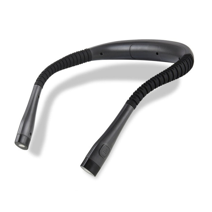 LED neck light with two light colors, USB-C