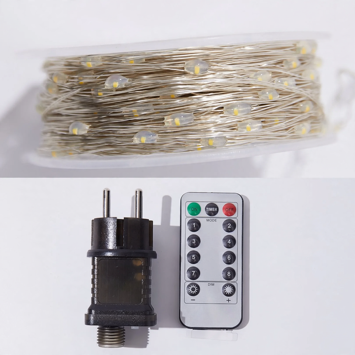 LED string lights for Christmas tree and garlands