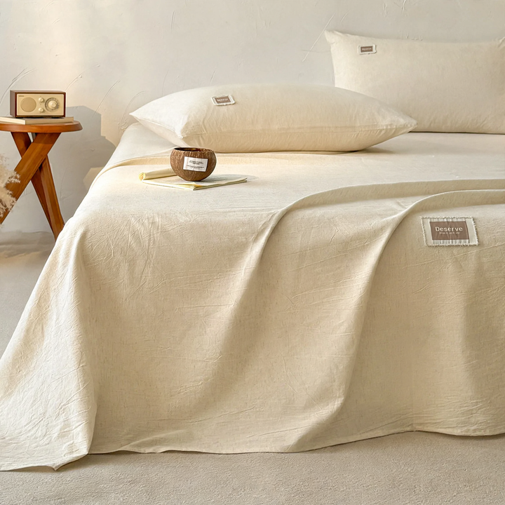 Cotton-Linen Bedding, Individual Pieces and Sets