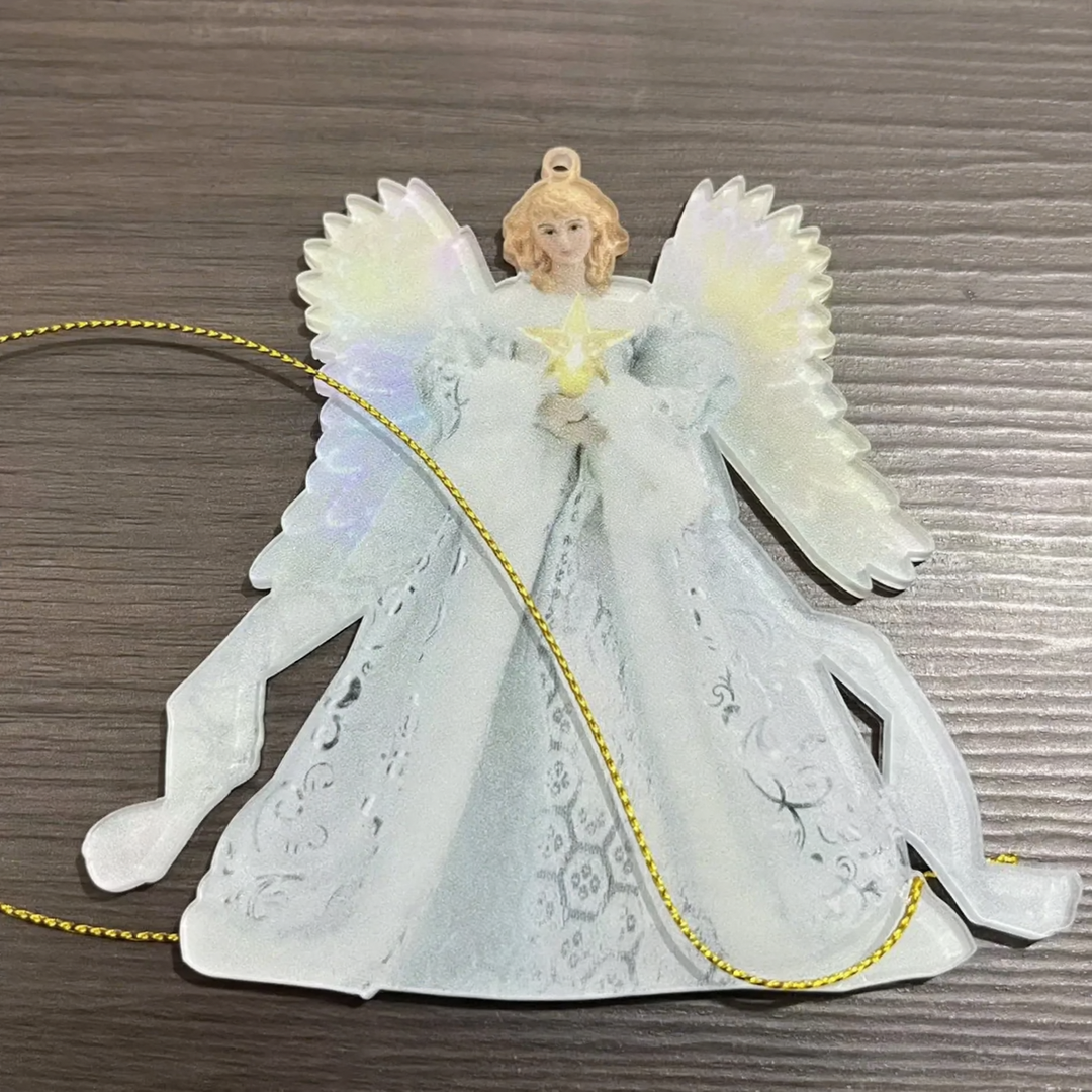 Illuminated Acrylic Christmas Tree Decoration