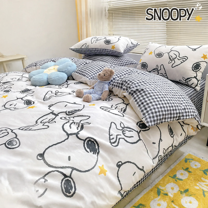Bedding set made of cotton, soft and breathable