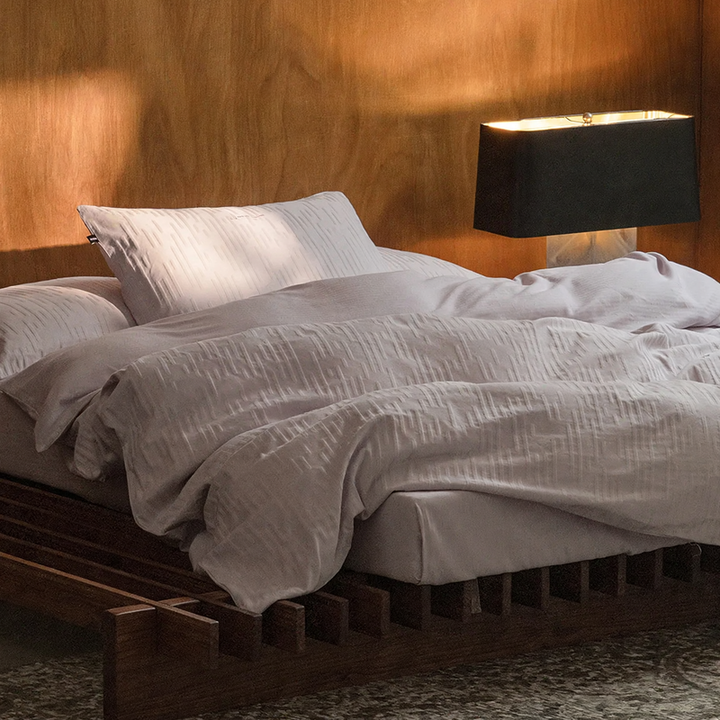 Cotton bedding set, jacquard weaving, 4-piece