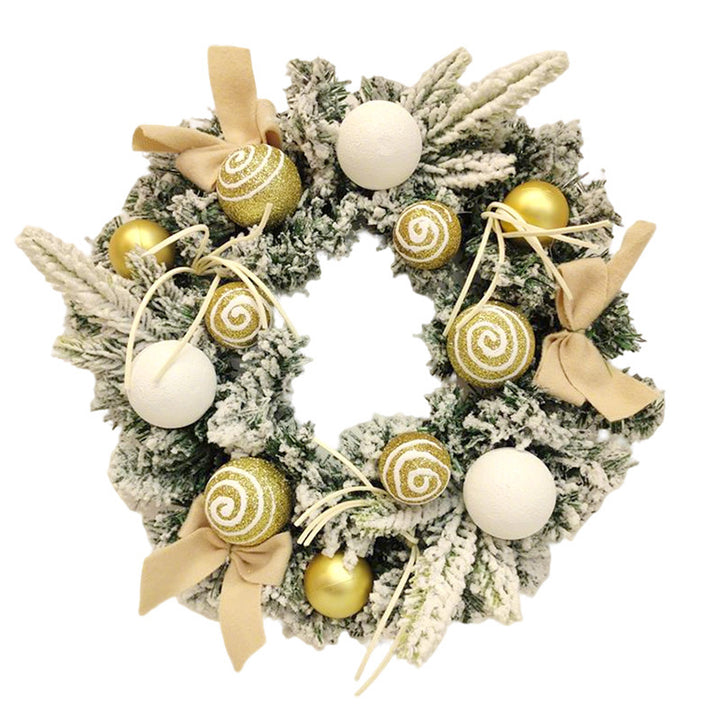Mini Christmas tree with flocking, 30 cm or 40 cm
