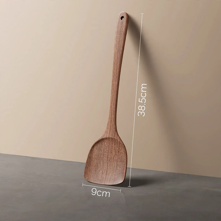 Wooden cooking utensils, various shapes