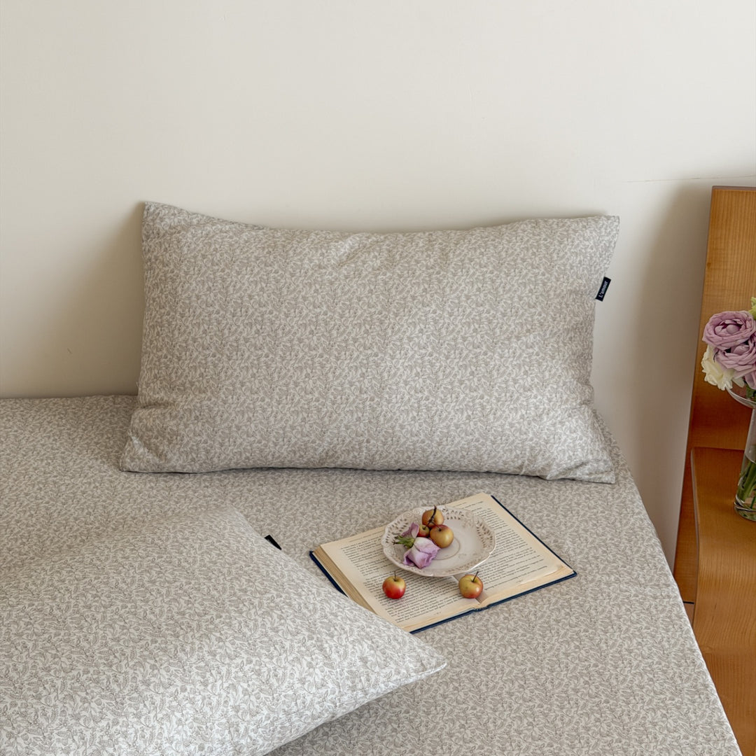 Cotton gauze pillowcase, double-layered, 48×74 cm