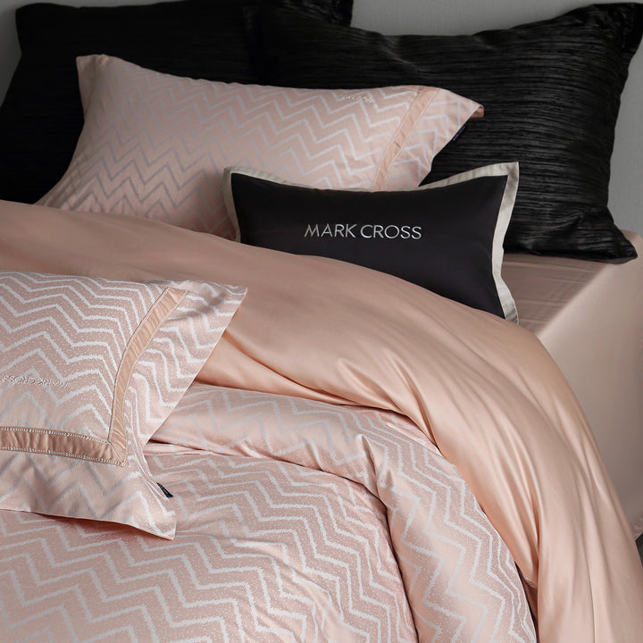 Bedding set, long-staple cotton, jacquard relief, 4-piece