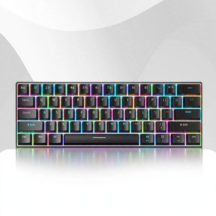 Mechanical keyboard with RGB lighting
