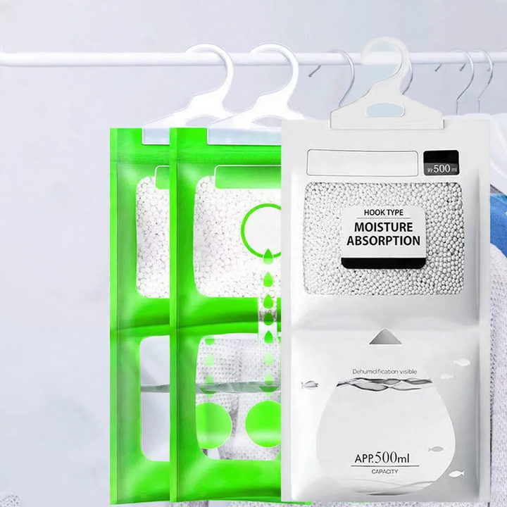 Moisture absorber for wardrobes and drawers