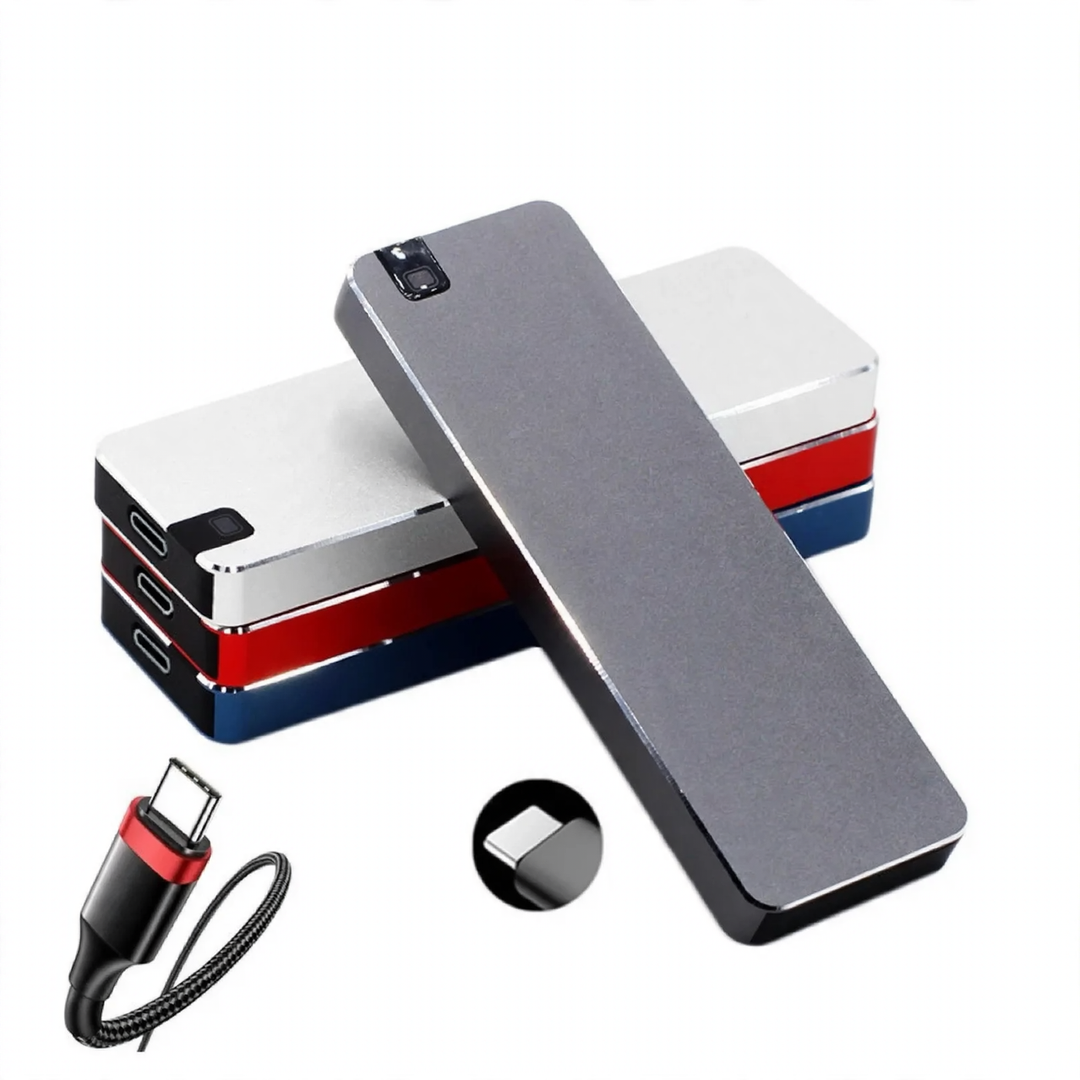 Mobile SSD, up to 128 TB, USB-C / USB 3.1